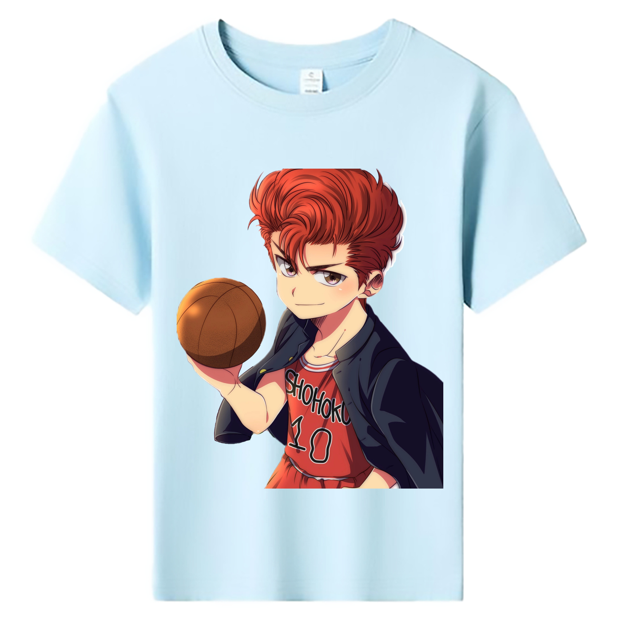 （画像用） SLAM DUNK／スラムダンク 綿100％キッズTシャツ（フロントプリント）